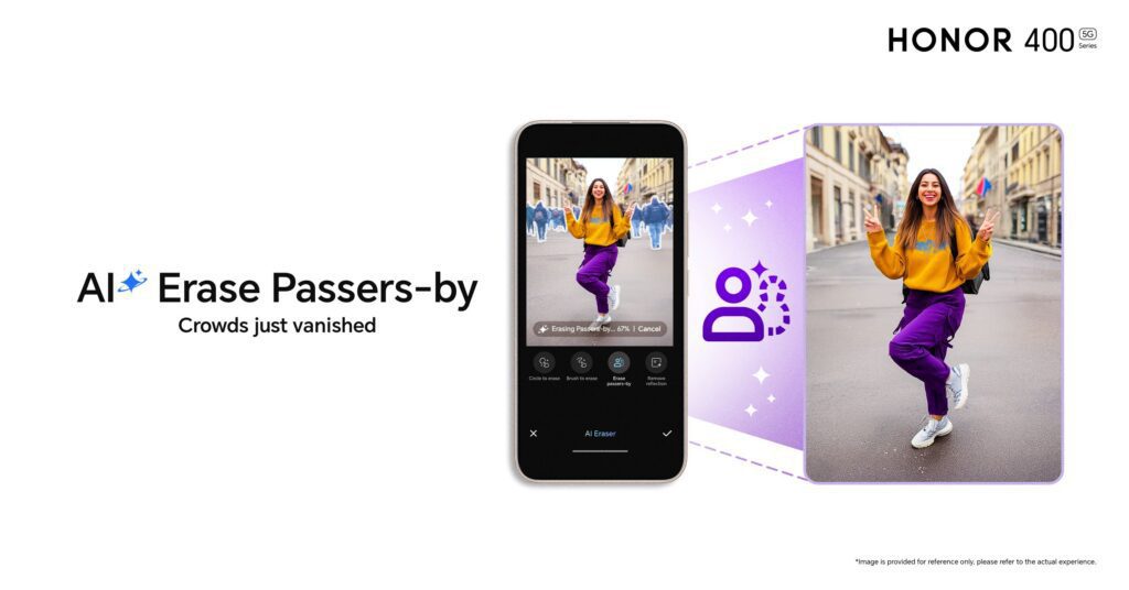 HONOR 400 Series Unveils 200MP AI Camera for Next-Gen Photography